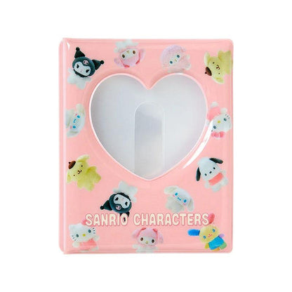 Sanrio｜Collect Book - Pitatto Friends Photo多巴胺格纹系列卡片收纳册子｜约8.5×2.5×11cm