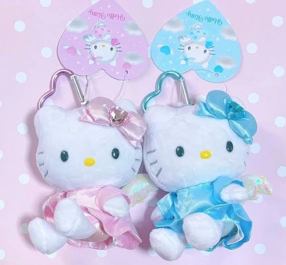 Hello kitty凯蒂猫｜爱心扣爱神小天使挂件/包挂