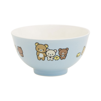 Rilakkuma轻松熊｜San-X Pottery Bowl - Rilakkuma 陶瓷碗｜约65×φ115mm