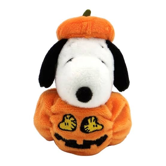 Snoopy｜史努比万圣节限定小南瓜mini公仔/摆件｜約W6.5cm/D8cm/H9cm