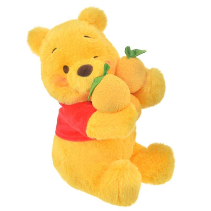 Disney迪士尼｜Winnie the Pooh stuffed toy (S) YUZU POOH柚子噗噗2023限定小熊维尼毛绒公仔｜s号｜约25*20cm