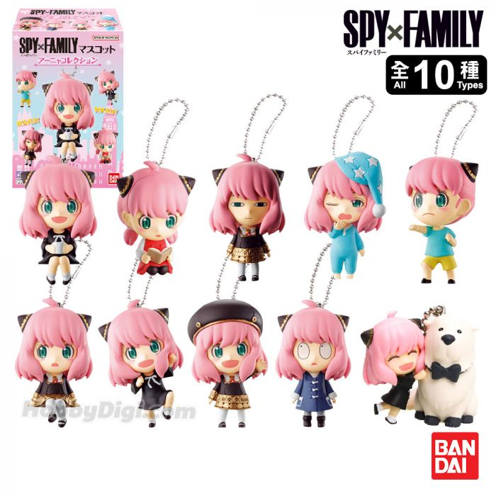 Bandai｜Spy Family Figure间谍过家家安妮亚系列食玩/盲盒/全10种｜1枚入