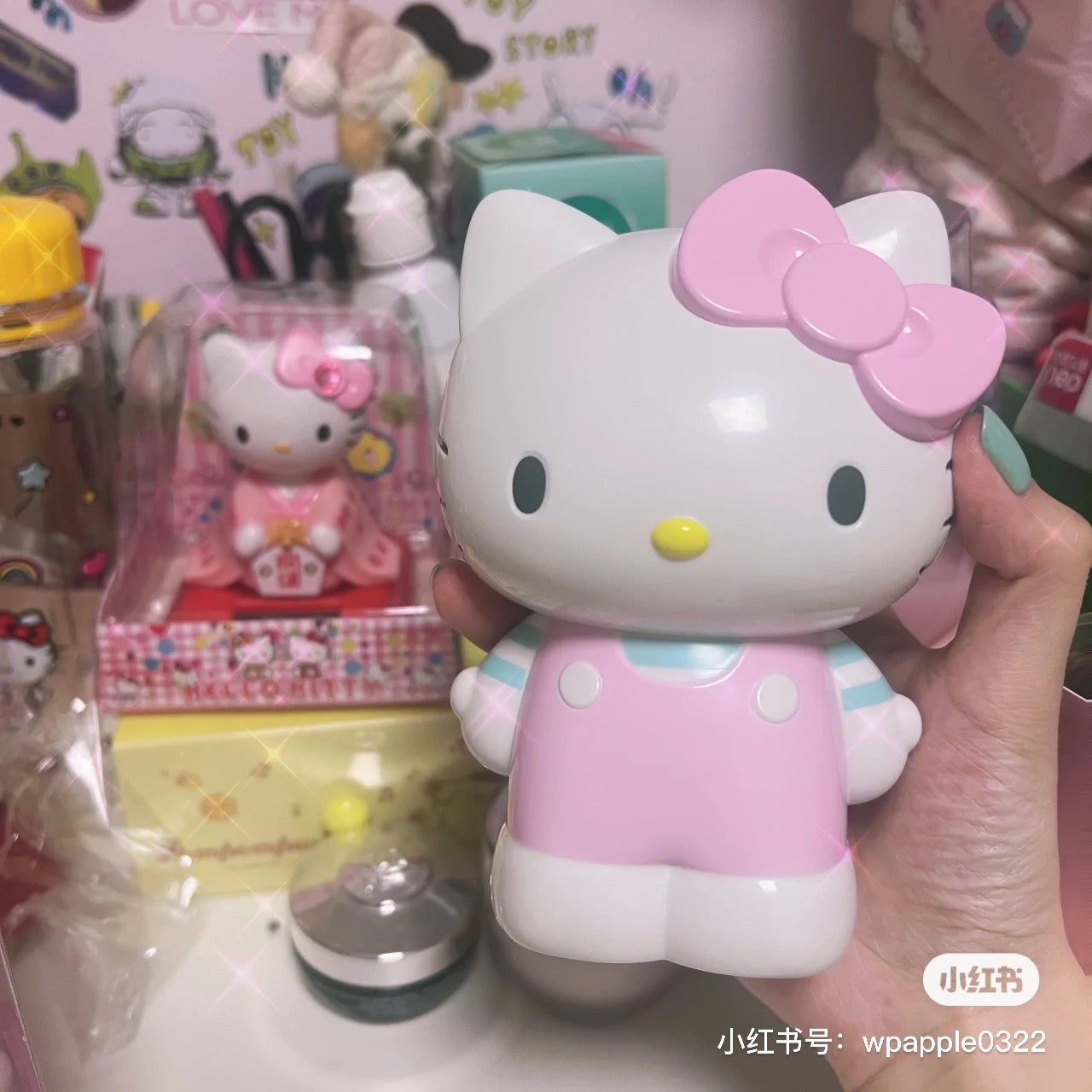 Sanrio｜可爱角色笔架/收纳盒/背面是笔架