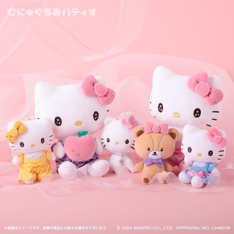 Hello kitty凯蒂猫｜Charmmy少女风玩偶/公仔｜高さ約18cm