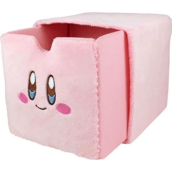 Kirby｜粉 ｜毛茸茸桌面收纳盒/储物盒｜13.5cm×13.5cm×13.5cm