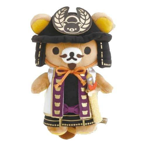 Rilakkuma轻松熊｜东京车站限定复古战国武士/德川家康系列玩偶/公仔