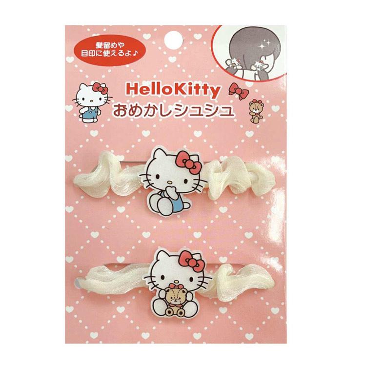 Sanrio｜Hello kitty角色发圈/发绳/头绳｜2枚入