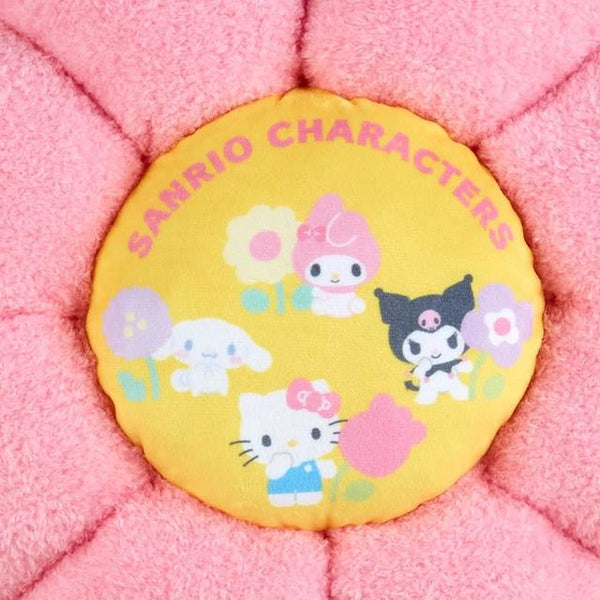 Sanrio｜郁金香系列花朵造型抱枕/正反都可爱