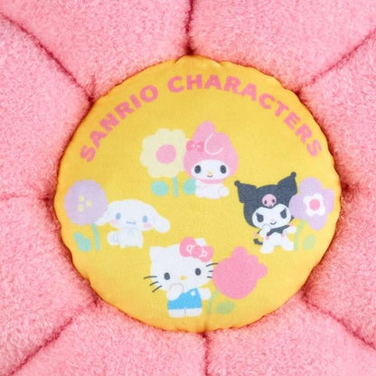 Sanrio｜郁金香系列花朵造型抱枕/正反都可爱