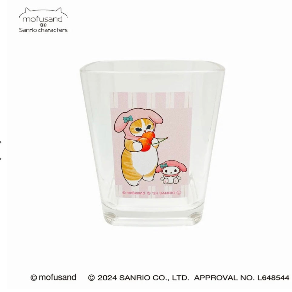 Mofusand｜Sanrio × Mofusand Square Tumbler｜320ml approx.