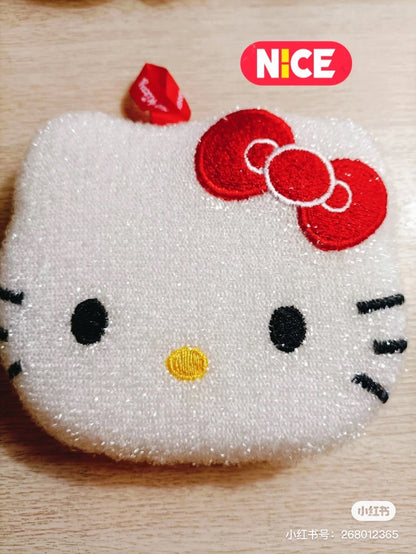 Sanrio｜Hello Kitty抗菌厨房海绵/可悬挂