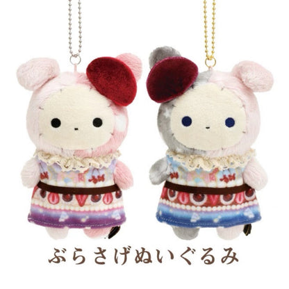 Sentimental Circus忧伤马戏团｜Yofukashi Parfait to Hoshikuzu Namida no Drained Cherry- Burasage Mascot Strap 深夜樱桃蛋糕星尘泪毛绒团长玩偶挂件/包挂｜約130×100×85mm