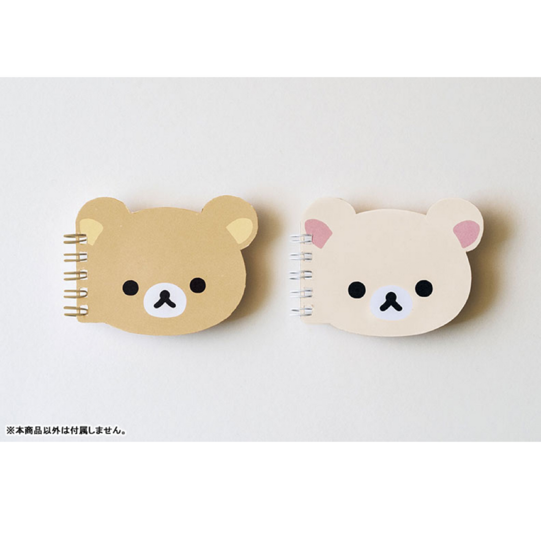 Rilakkuma轻松熊｜Favorite Things Diecut SP Memo Korilakkuma San-x最喜欢的东西系列熊头线圈便签本/备忘录｜80页