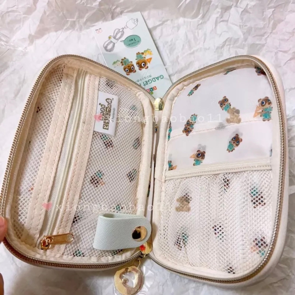 Animal Crossing动森｜角色多功能收纳包/护照包/手帐包/烧饼包/gadget pouch｜约H165×W110×D25mm