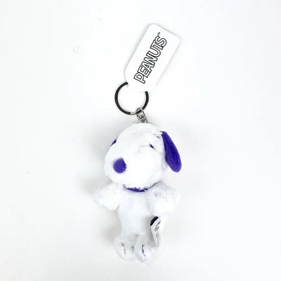 Snoopy｜七彩彩虹长毛fluffy史努比挂件｜约H12×W7×D7cm