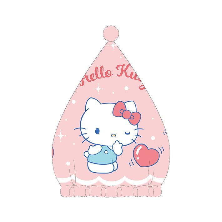 Hello kitty凯蒂猫｜超可爱毛巾式吸水浴帽/干发帽｜20×45cm