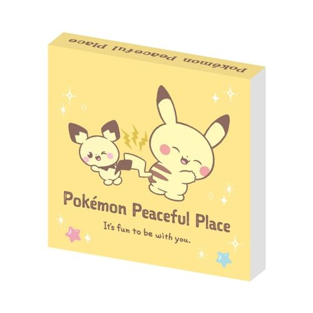 Pikachu皮卡丘｜Pokemon Peaceful Place系列小便签｜约80x80mm