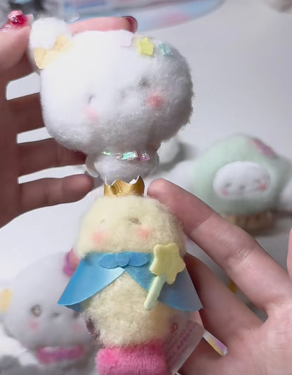 Sanrio｜Secret Brooch - Cogimyun / Angel Play Party Blind Box天使小麦云生日系列可爱角色毛绒胸针盲盒/全8种｜1枚入