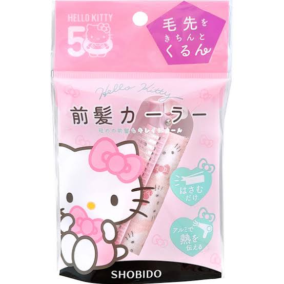 Hello kitty凯蒂猫｜50周年生日限定空气刘海前发造型器/刘海夹｜直径20mm