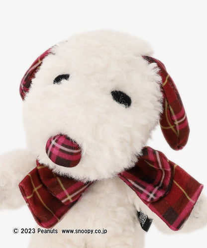 Snoopy｜Afternoon Tea英伦风限定卷毛史努比挂件｜縦(立)19cm(座)13.5cm/横13.5cm/厚み10cm