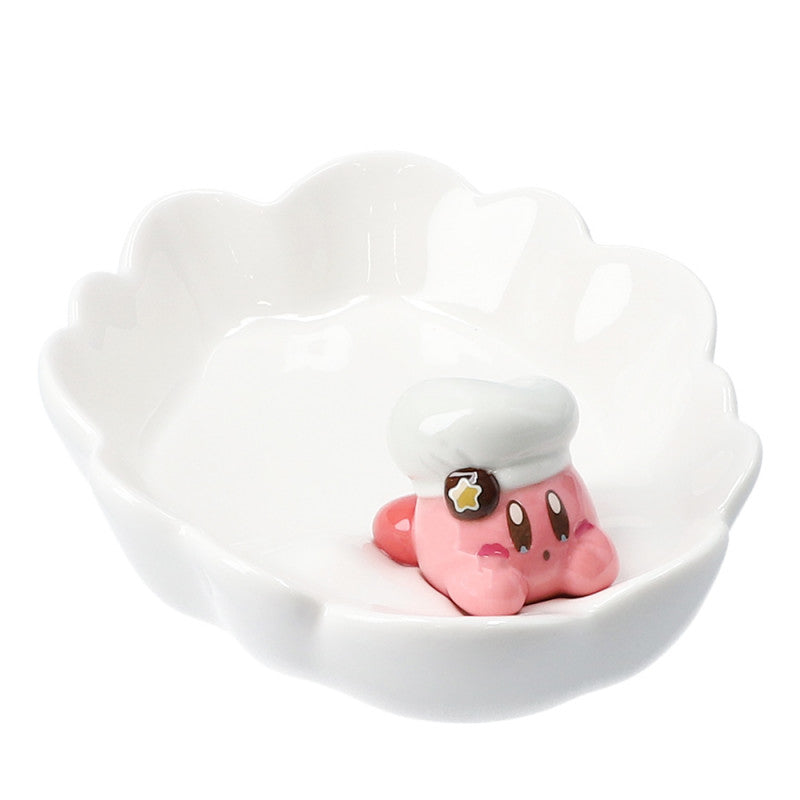 Kirby｜可爱陶瓷趴趴厨师卡比盘/碗｜约70 × 170 ×  140 mm