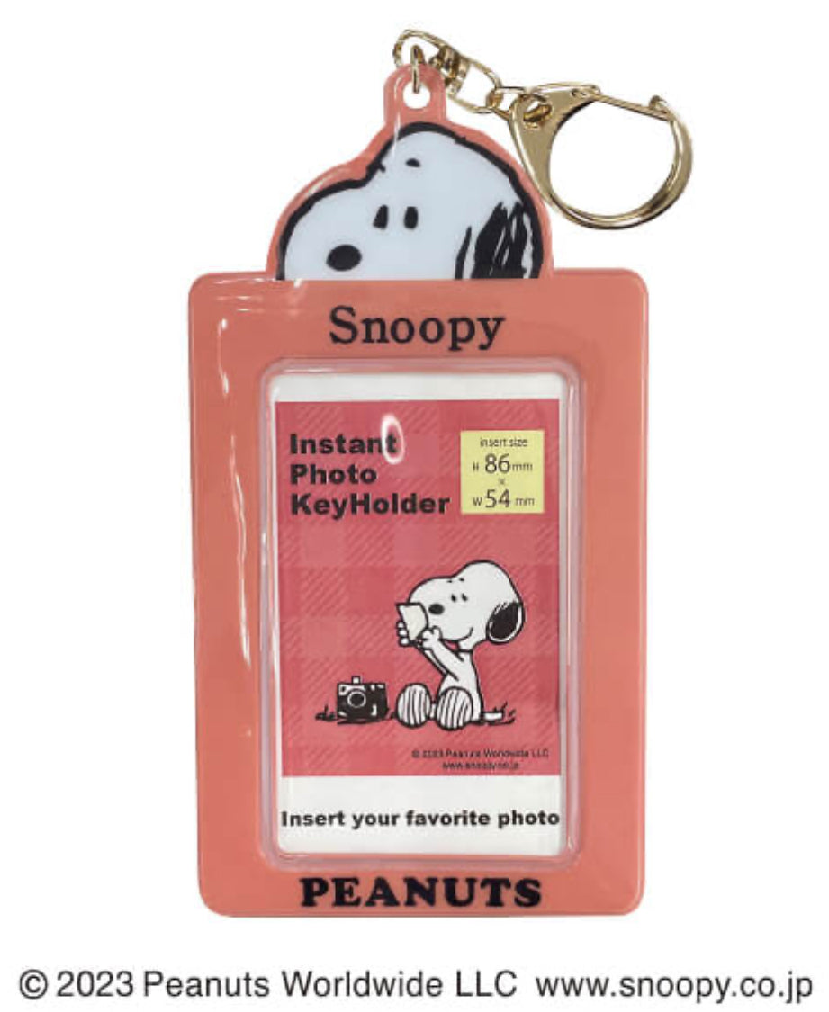 Snoopy｜PVC卡套式钥匙扣｜H14.5×W7.5×D0.2cm