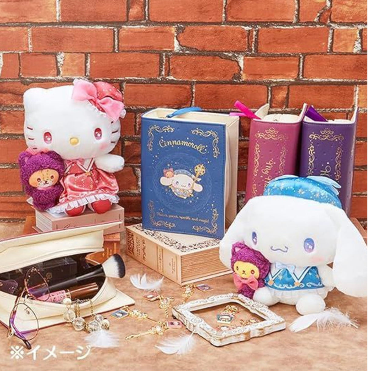 Sanrio｜星星眼魔法系列限定故事书形化妆包