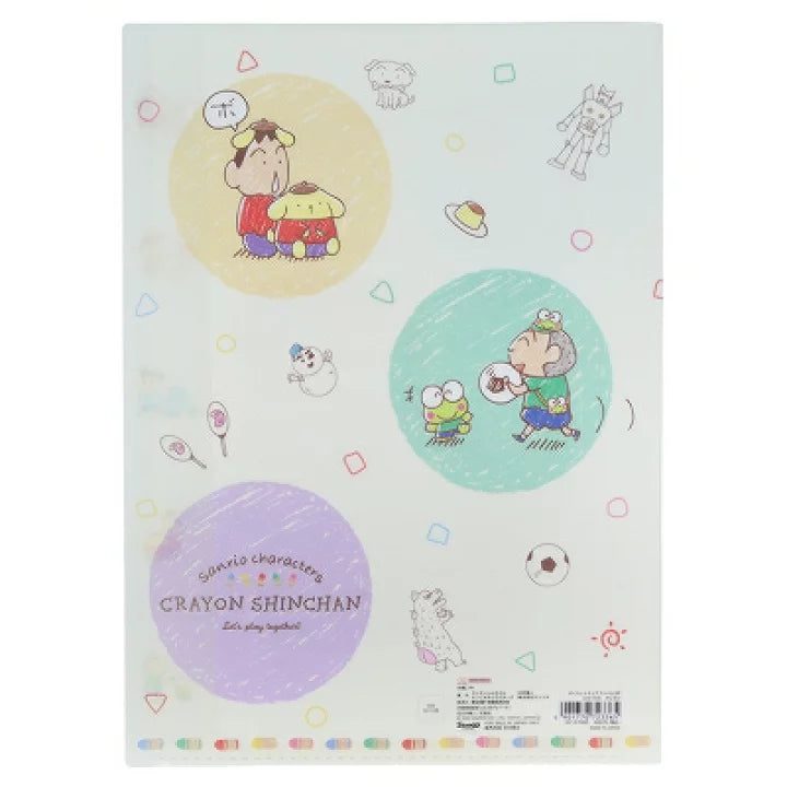 Sanrio｜Crayon shin-chan蜡笔小新联名文件夹｜225×310×2ｍｍ