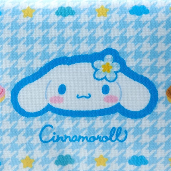 Sanrio｜卡通千鸟格复古pvc防水化妆包｜15cm×12cm×6cm