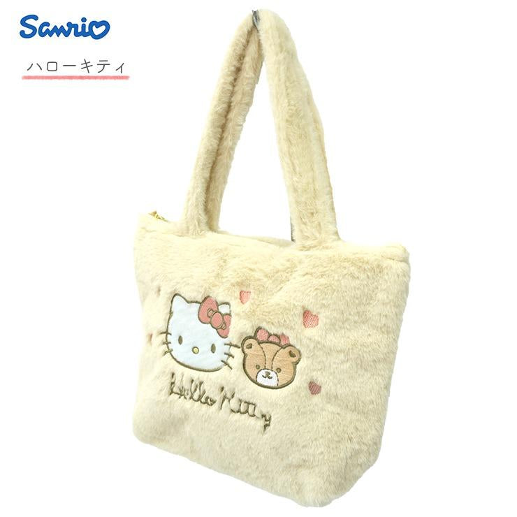 Sanrio｜巨好摸毛茸茸角色托特包/手提包｜约H20×W30×D10cm