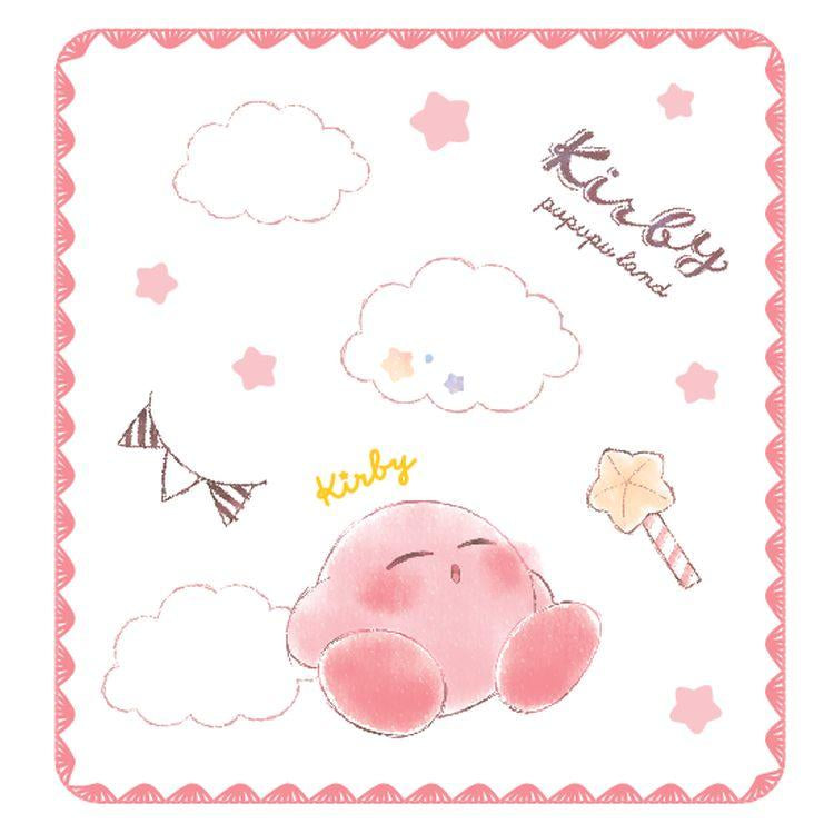 Kirby｜角色柔软毛巾/浴巾｜纯棉｜36*34cm