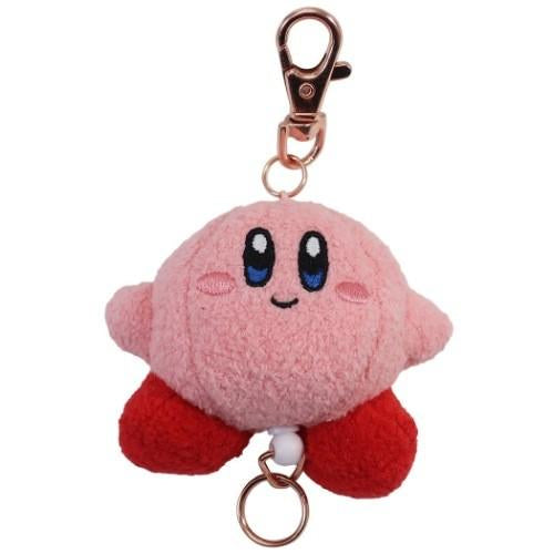 Kirby｜卡比圆圆脸可伸缩钥匙扣挂件｜約60×50×40mm