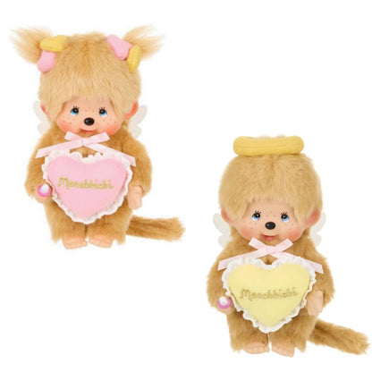 【limit 1】Monchhichi｜Sekiguchi Love Happy Angel Monchhichi S  Plush Dolls/PlushToy｜20×13×7.5cm approx.