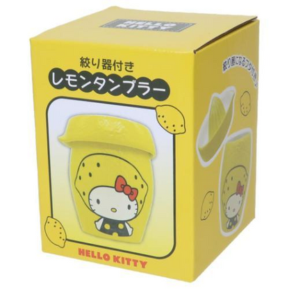 Sanrio三丽鸥｜Hello kitty Cup/Tumbler凯蒂猫柠檬水杯/带绞肉盖｜约Φ8.9×H10(cm)