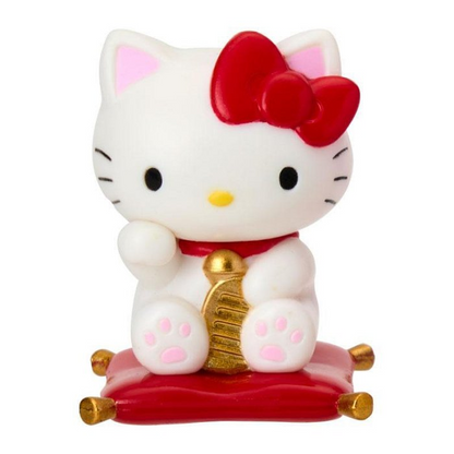 Sanrio三丽鸥｜Secret Mascot - Zodiac Lucky Cat Blind Box 十二生肖蛇年限定坐垫招财猫系列手办摆件盲盒/全8种｜1枚入