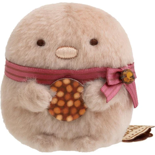 Sumikko gurashi｜Bean Master mini Tenori Plush Doll Chocolate Fair San-X Japan｜60×55×50mm approx.