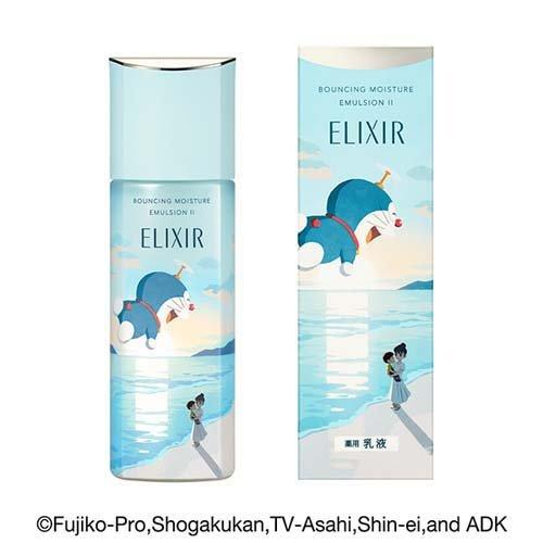 Elixir｜Doraemon哆啦A梦限定怡丽丝尔优活保湿胶原化妆水/乳液/水乳｜2号滋润