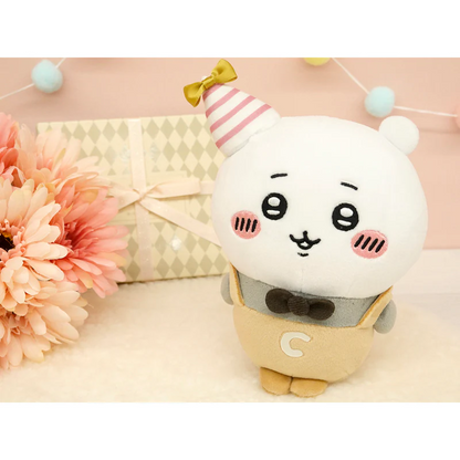 Chiikawa 吉伊卡哇｜ Chubby Potetama Plush Toy - Chiikawa Party生日派对系列可爱角色毛绒玩偶/公仔｜约175×120×90mm