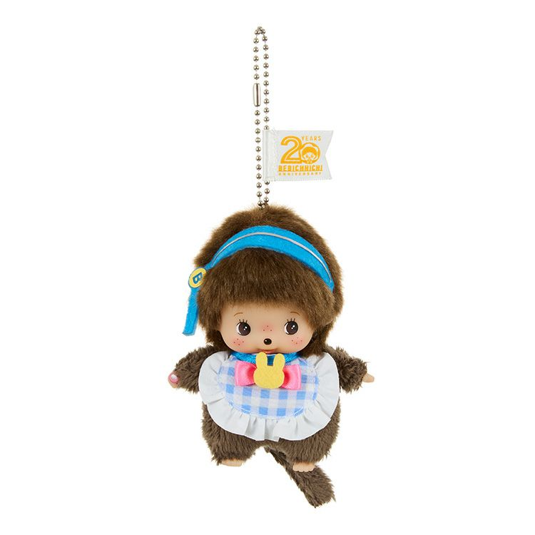 【restock soon】Monchhichi｜Babychichi Idol Mascot Holder /Plush Keychain｜H9.5 x W6 x D5.5 cm approx.