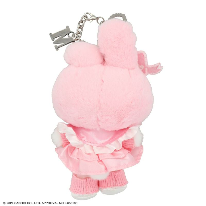 Sanrio三丽鸥｜Sanrio Mascot Holder / Twin Idol Initial Charm with Rhinestone偶像系列字母包挂/挂件｜约10×6×18cm