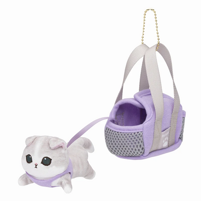 Mofusand｜carrier bag mascot with outing bag｜130×70×125mm approx.