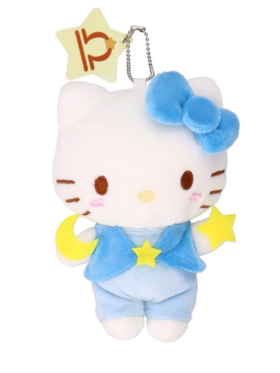 Sanrio三丽鸥｜Avail联名Hello Kitty凯蒂猫50周年限定12星座毛绒玩偶挂件/包挂