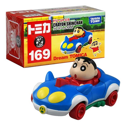 Tomica｜DREAM Tomica 169 Crayon Shin-chan蜡笔小新动感超人赛车玩具模型｜约78×41×39mm