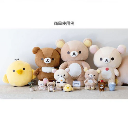 Rilakkuma轻松熊｜Kiiroitori Yellow Chick Plush Doll M BASIC RILAKKUMA Favorite Things San-X软乎乎超好摸鼻孔鸡毛绒玩偶公仔/抱枕/靠垫｜约 220×260×220mm