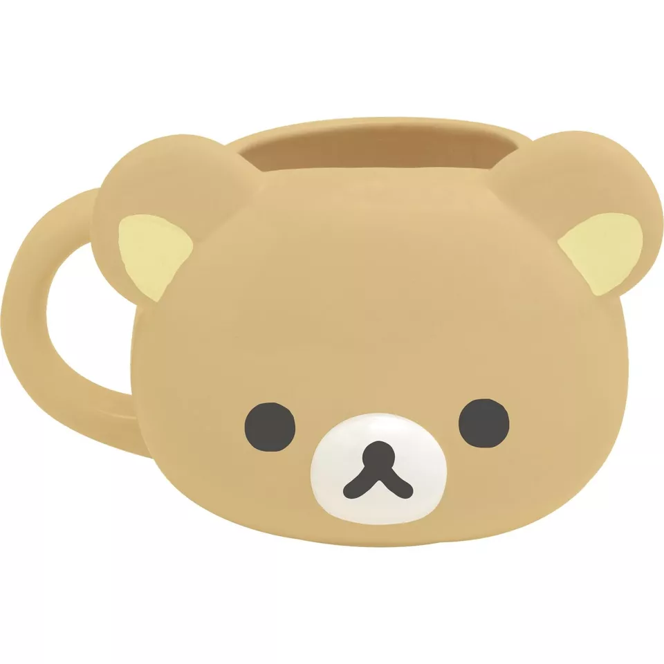 Rilakkuma轻松熊｜BASIC RILAKKUMA Favorite Things Mug超可爱角色熊头圆滚滚陶瓷马克杯/水杯/咖啡杯｜约90 x 90 Dia.mm