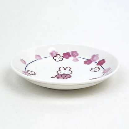 Miffy米菲｜Porcelain Rice Bowl - Sakura樱花陶瓷盘｜约 120x20mm