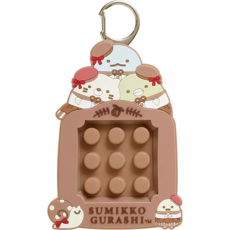 Sumikko gurashi｜eychain Key Holder Milk Chocolate Fair San-X｜110×70×13mm approx.