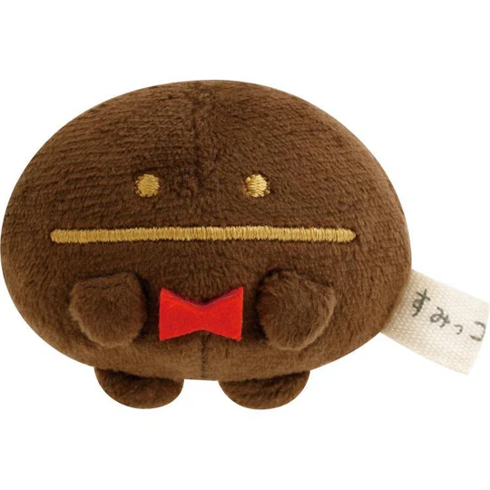 Sumikko gurashi｜Bean Master mini Tenori Plush Doll Chocolate Fair San-X Japan｜60×55×50mm approx.