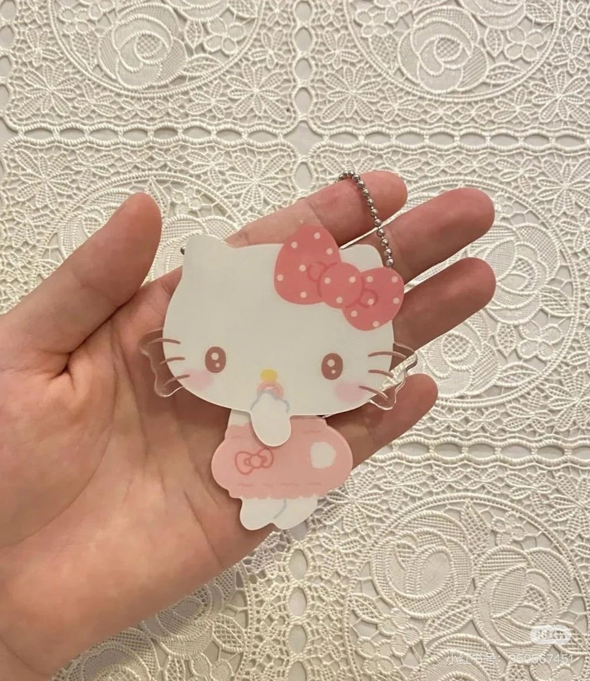 Sanrio三丽鸥｜Secret Shaking Acrylic Charm Baby - Blind Box秘密系列摇摇乐吃奶嘴宝宝亚克力立吊饰挂件盲盒/全8种/可以摇头｜1枚入