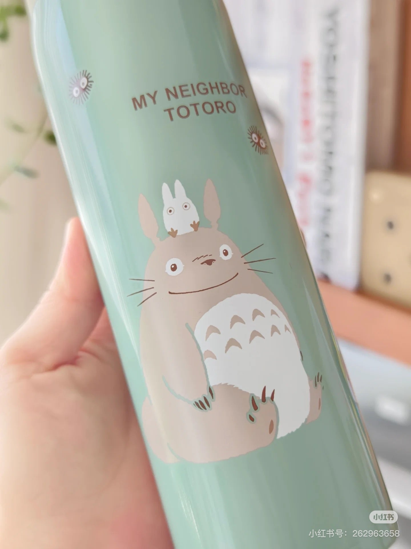 My neighbor totoro｜吉卜力宫崎骏龙猫超轻量不锈钢弹盖保温壶/保冷壶/保温杯｜约480ml